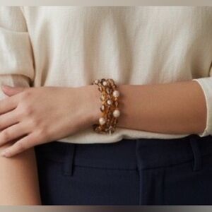 Elegant Brown Beaded Bracelets: 🤩SEE OFFER IN DESCRIPTION🤩